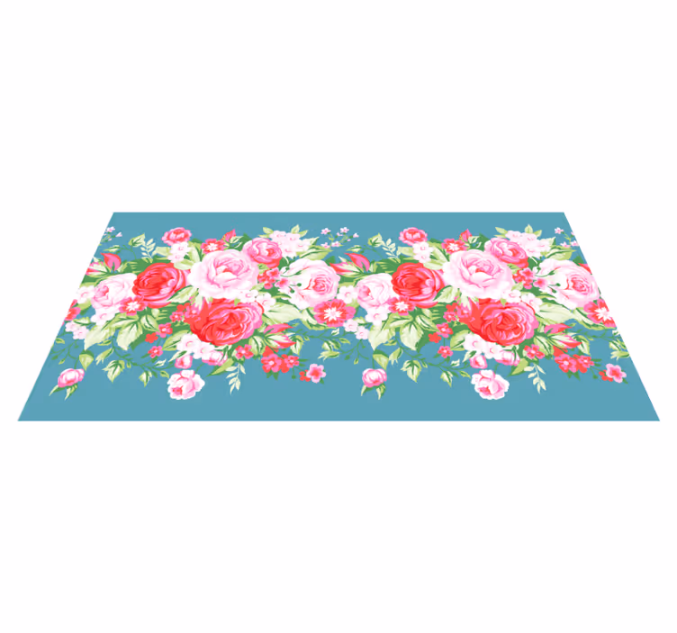 Floral Blossom Array carpet roses - TenStickers