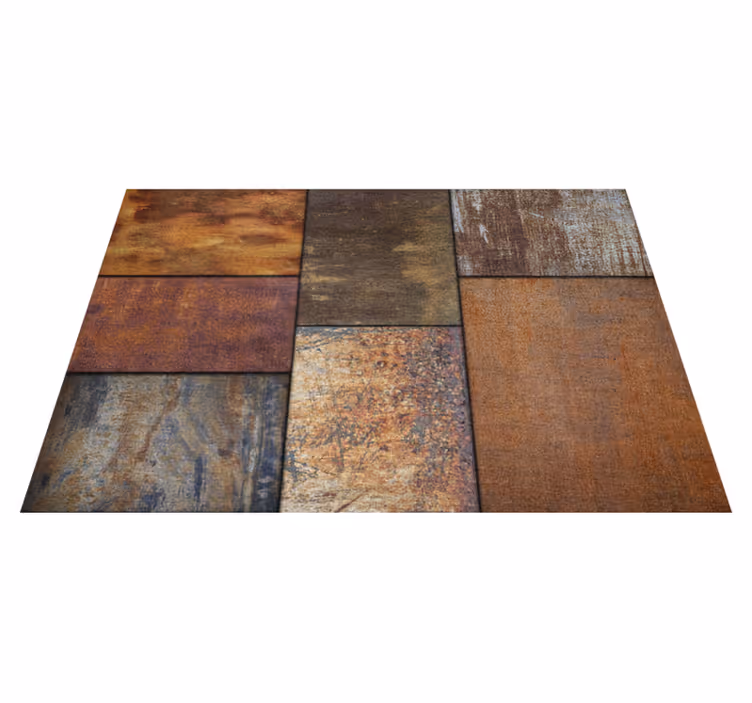 Chic Stone Sophistication stone effect vinyl rug - TenStickers