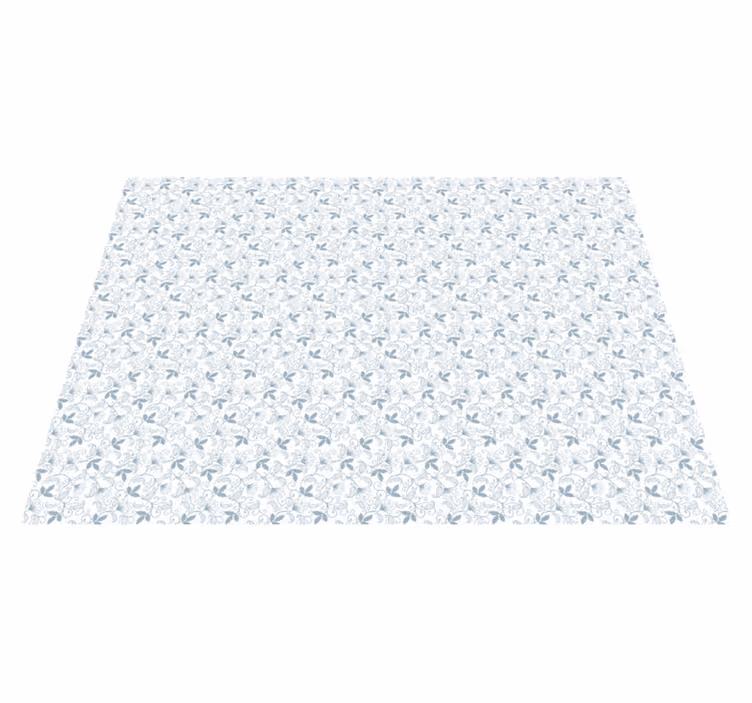 Elegant Floral Pattern flower rug - TenStickers