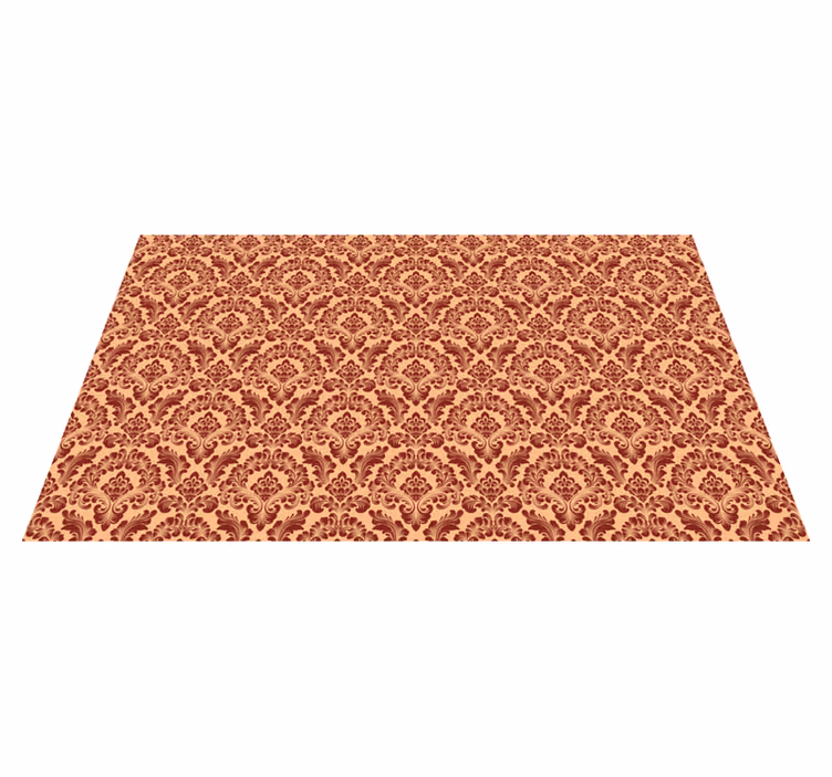 Baroque Pattern Elegance vintage rug - TenStickers