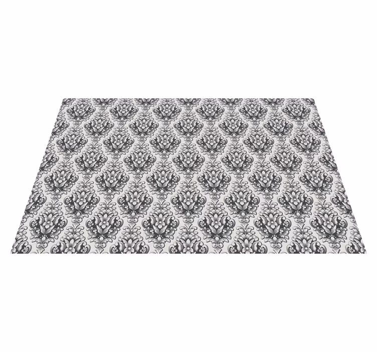 Baroque Tile Pattern vintage rug - TenStickers