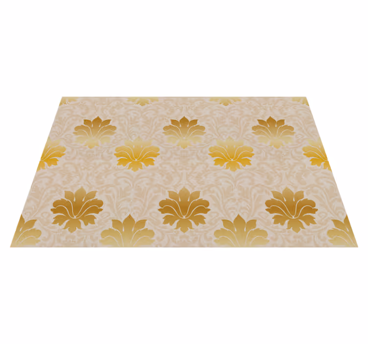 Baroque Pattern Elegance vintage rug - TenStickers