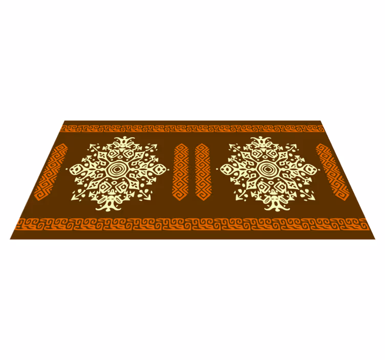 Mandala rug mandala pattern collection - TenStickers