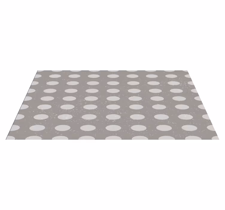 Stripes rug with polka dot design - TenStickers