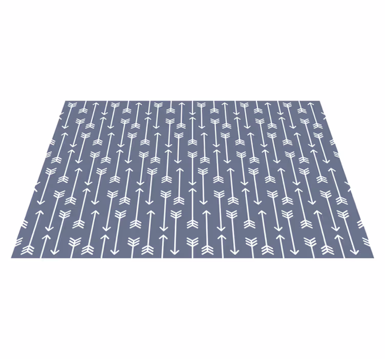 Minimalistic arrow stripes stripes carpet - TenStickers