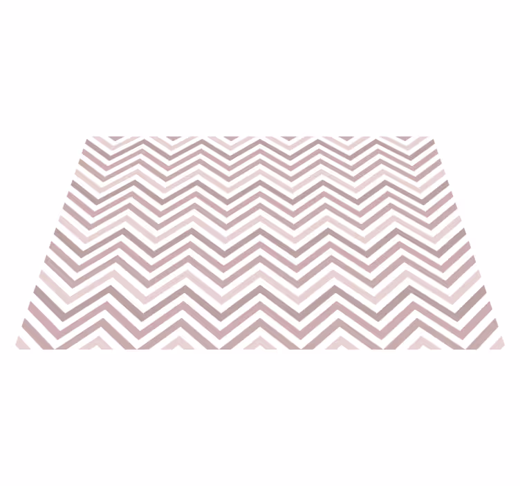 Chevron Pattern Design geometric rug - TenStickers