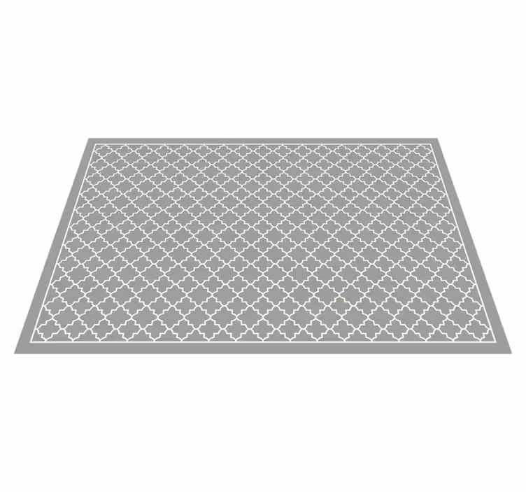 Moroccan Trellis minimalistic rug - TenStickers