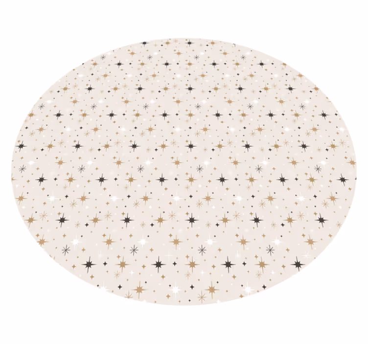 Star rug with starry design - TenStickers