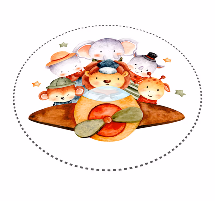 Children's Companions kids carpet - TenStickers