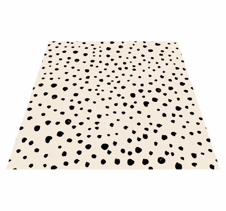 Dotted Pattern Style texture rug - TenStickers