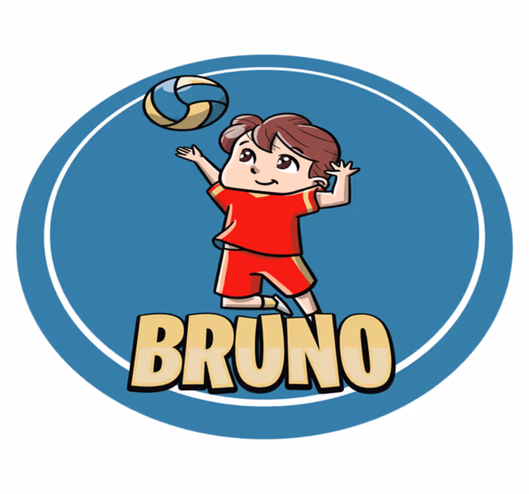 Customizable Sport custom floor mat - TenStickers