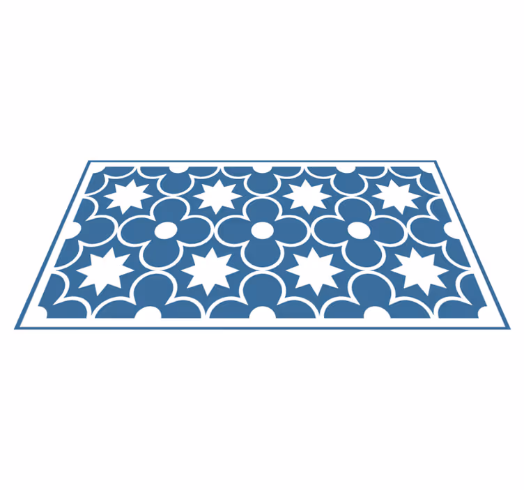 Traditional Motif tile carpet - TenStickers