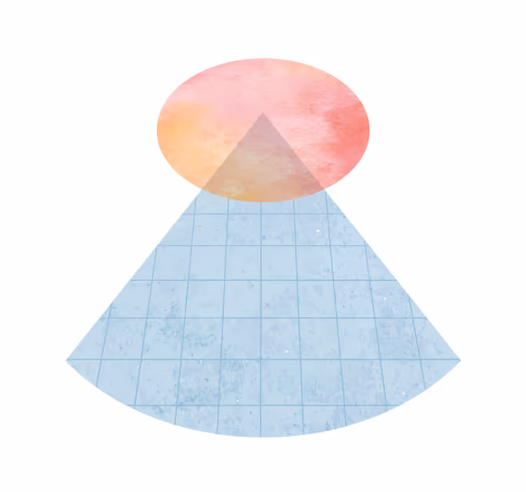Sun and wall art triangle geometric rugs - TenStickers