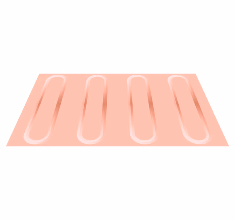 Abstract Geometric Lines texture rug - TenStickers
