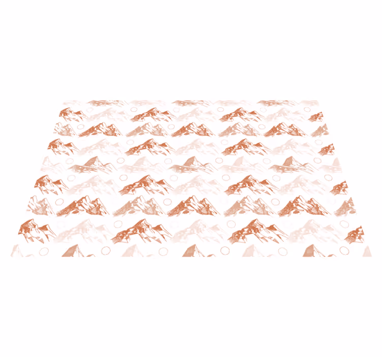 Mountain Pattern nature rug - TenStickers