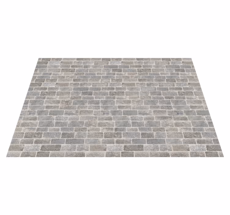 Stone pattern stone effect vinyl rug - TenStickers