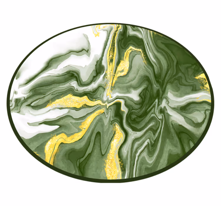 Marbled Elegance marble rug - TenStickers