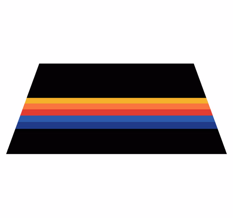 Minimalist Striped Accent stripes rug - TenStickers