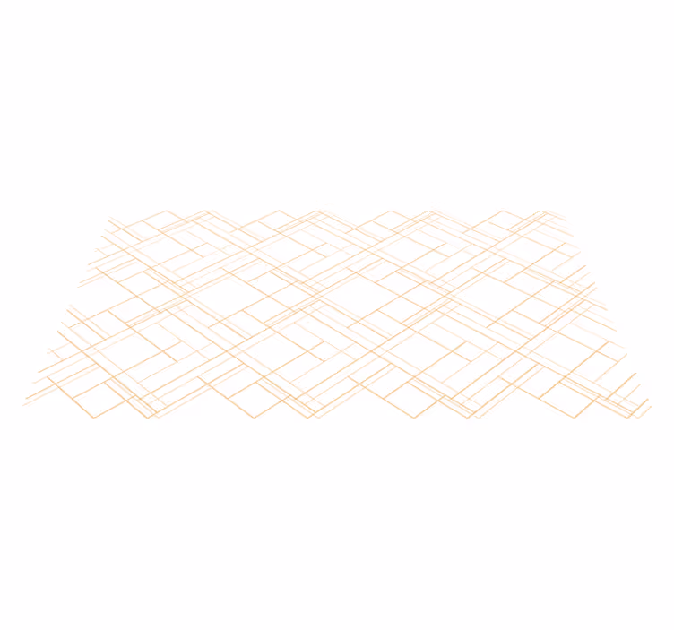 Geometric rug with minimalist lines pattern - TenStickers