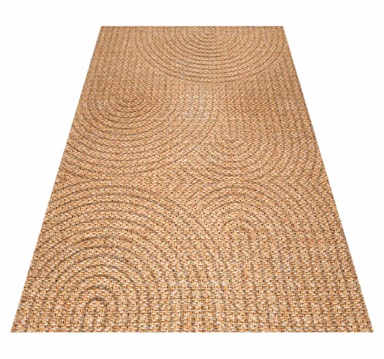 Arches Effect Weaving geometric rugs - TenStickers