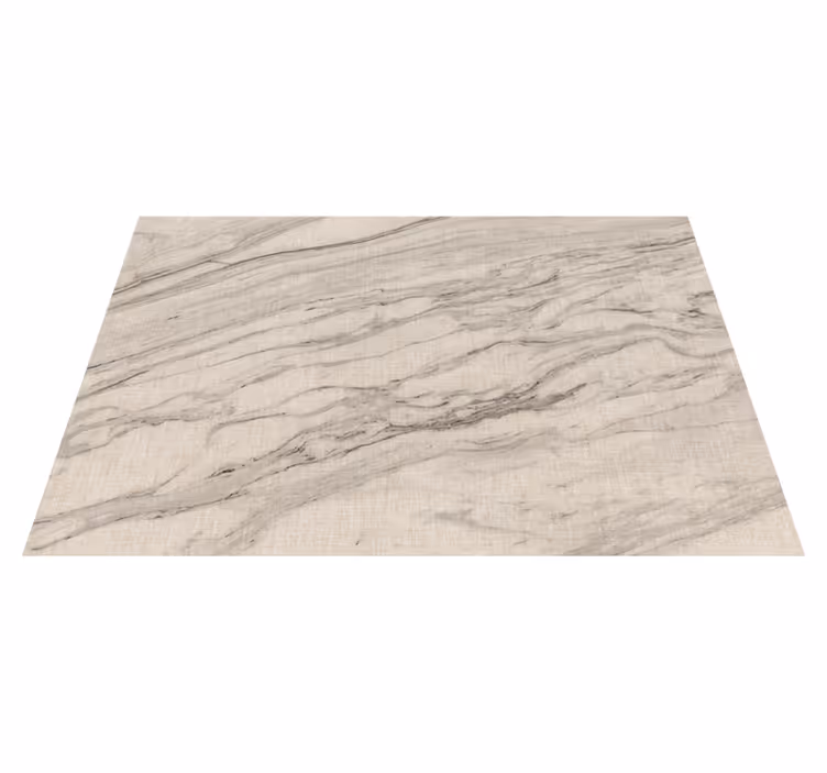 Ivory shades with black details marble rug - TenStickers