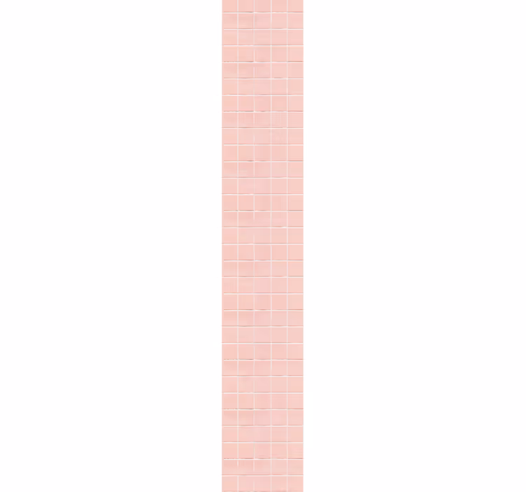 Pink Mosaic Pattern tile wallpaper - TenStickers