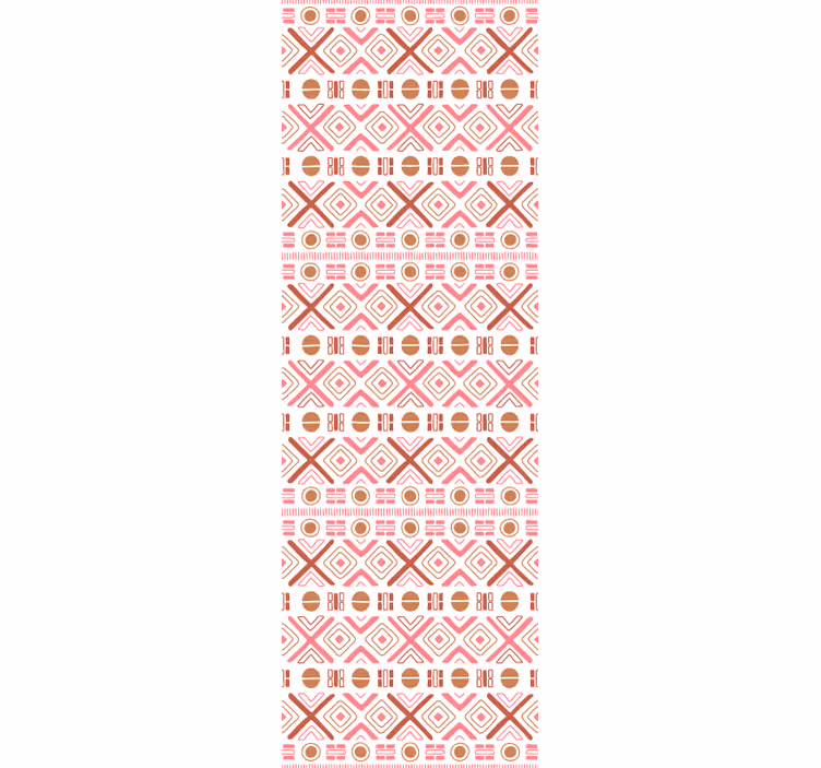 Decorative Geometric Patterns ornamental flower wallpaper - TenStickers