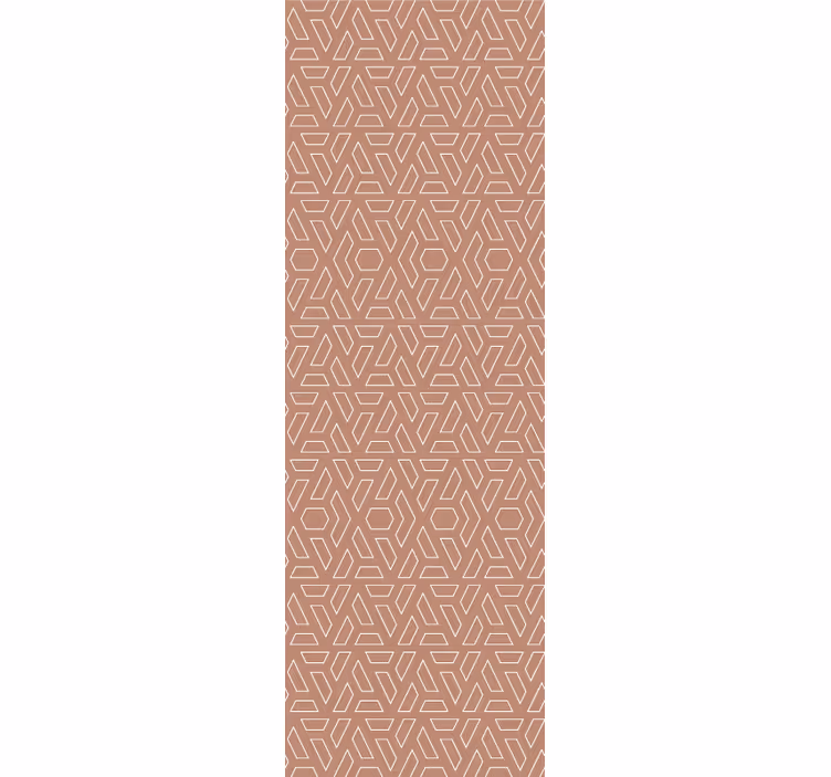 Abstract Shape Pattern geometric wallpaper - TenStickers