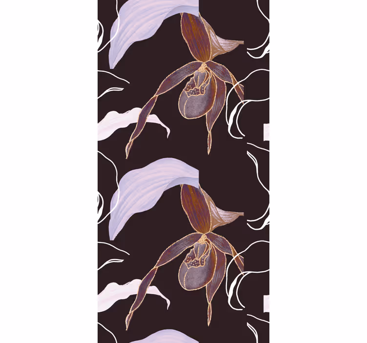 Elegant Orchid Arrangement ornamental flower wallpaper - TenStickers