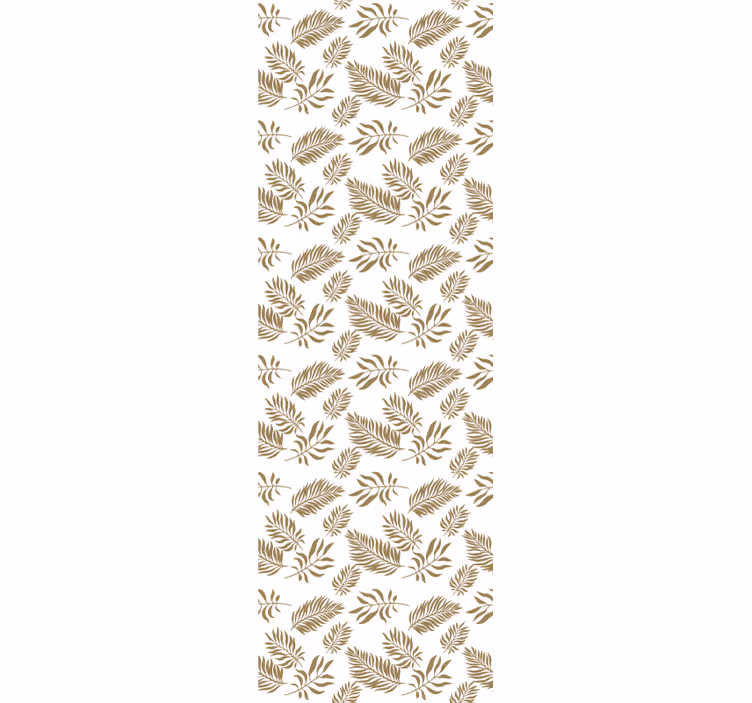 Tropical Greenery Arrangement ornamental flower wallpaper - TenStickers