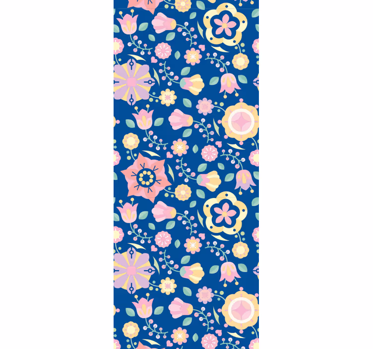 Floral Bloom Composition flower wallpaper - TenStickers