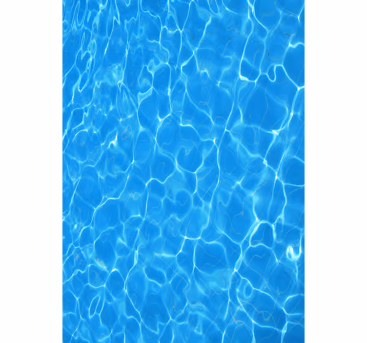 Living room wallpaper blue water texture design - TenStickers