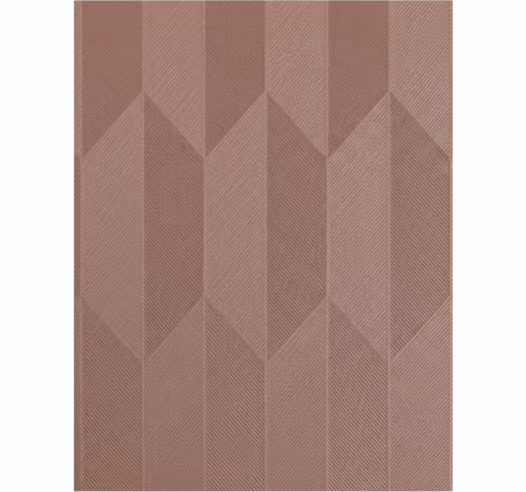 Living room wallpaper geometric mauve chevron - TenStickers