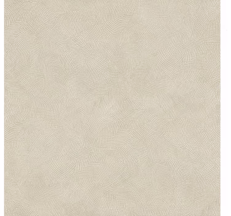 Living room wallpaper with textured leaf design - TenStickers