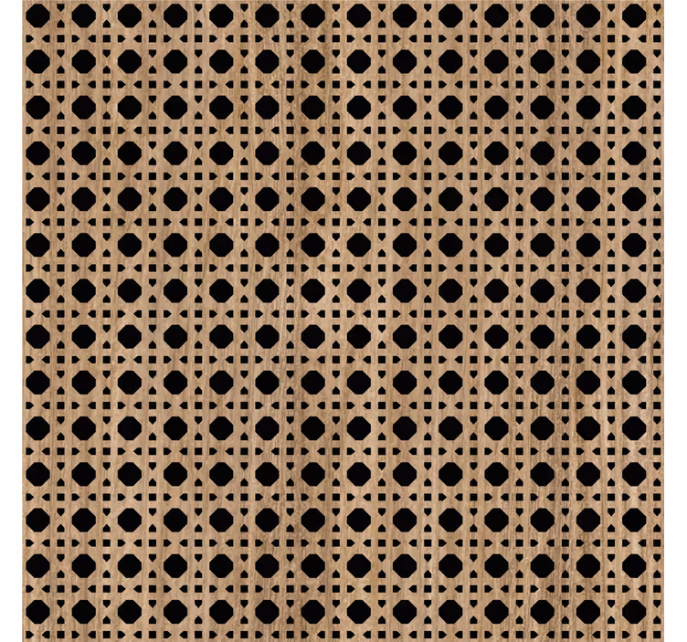 Brown canage bedroom wallpaper - TenStickers