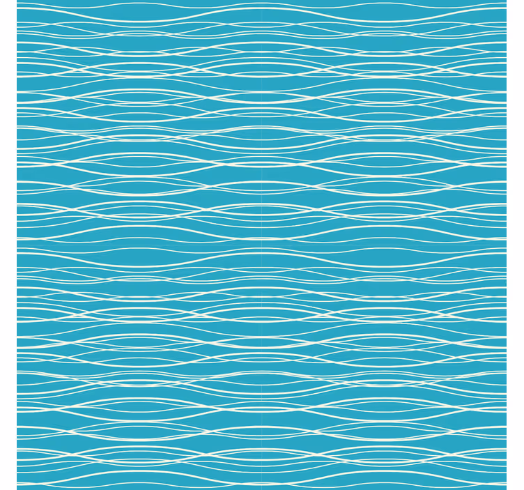 Bedroom wallpaper in natural seawater design - TenStickers