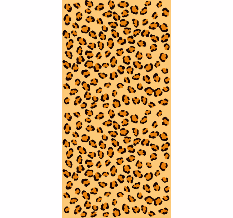 Cheetah print animal wallpaper - TenStickers