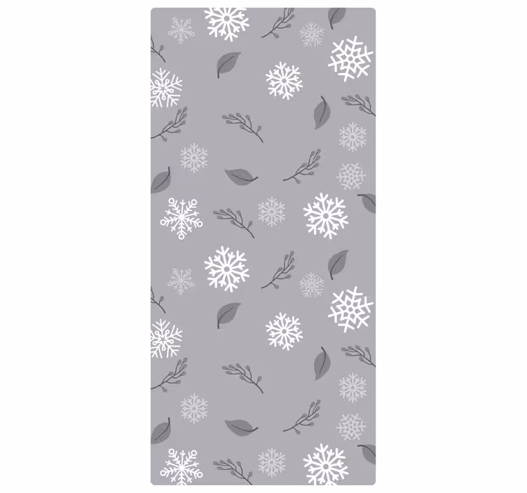Christmas wallpaper seasonal flurry design - TenStickers