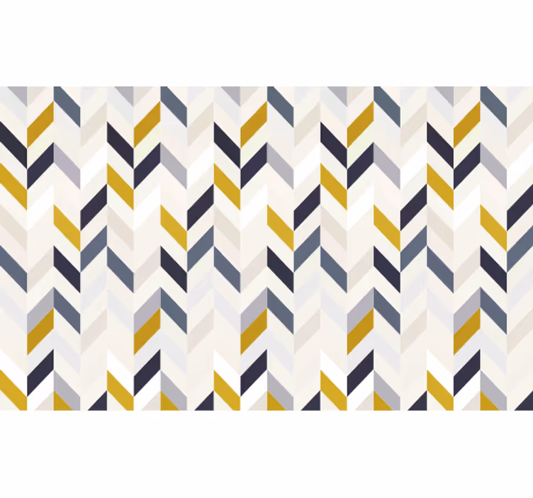 Office wallpaper with colored geometric patterns - TenStickers