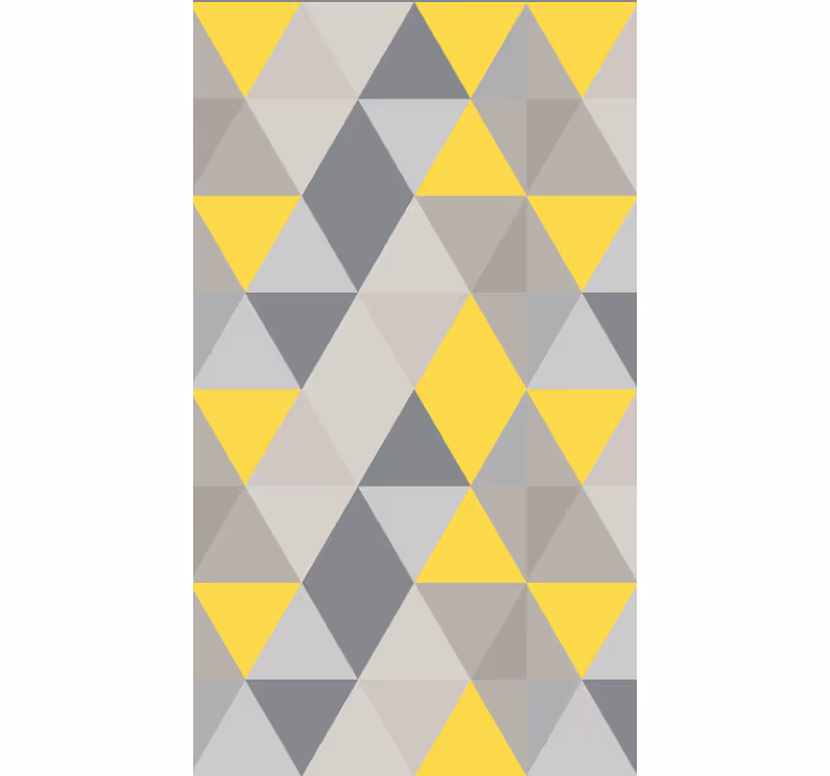 Office wallpaper pantone triangles design - TenStickers