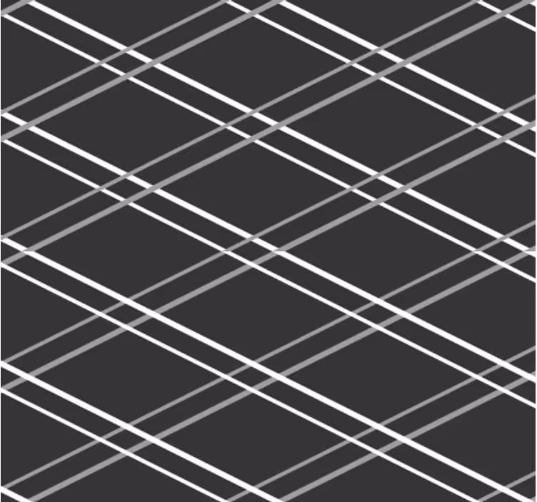 Geometric wallpaper with line patterns - TenStickers