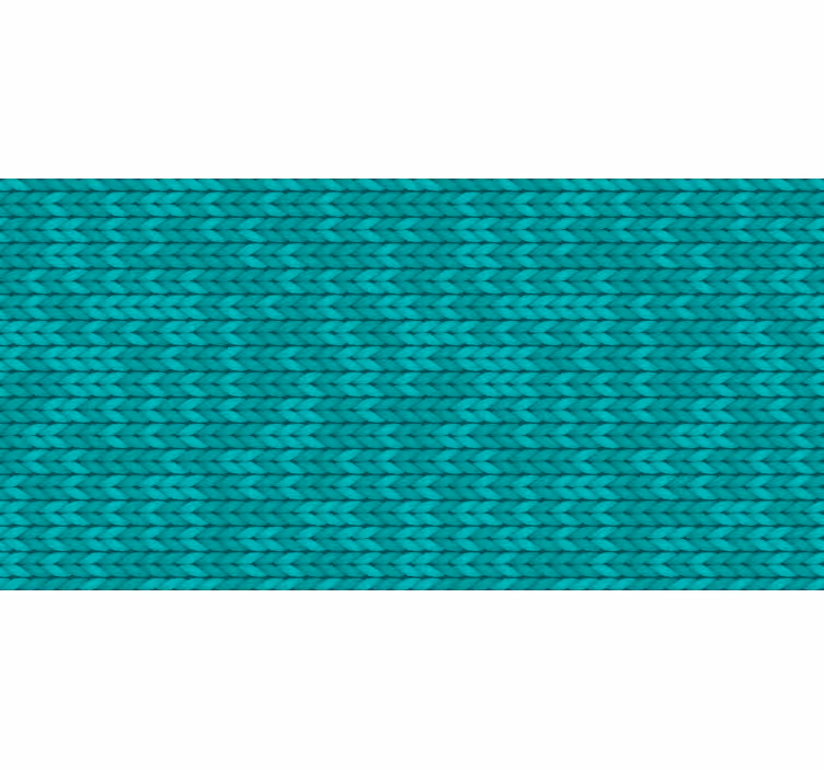 Textured wallpaper with blue ropes design - TenStickers