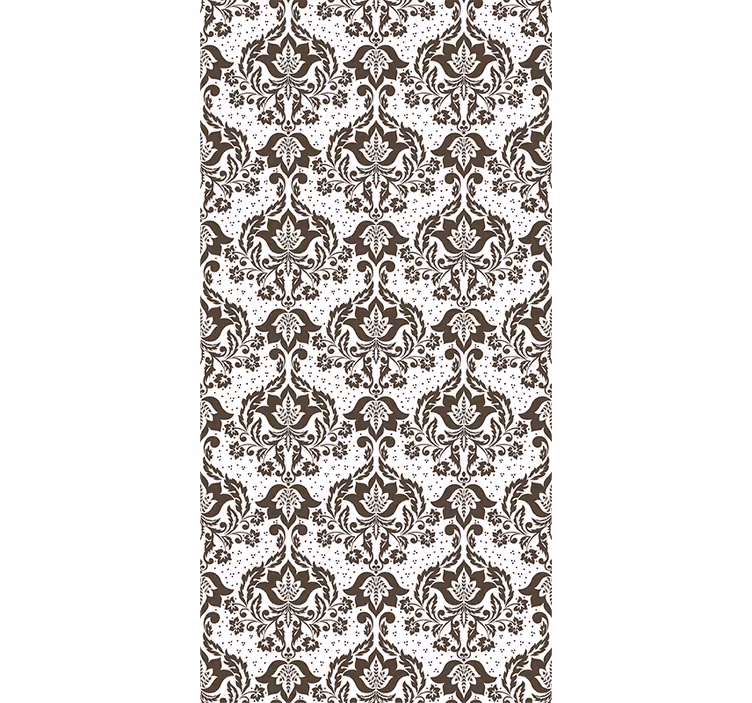 Vintage wallpaper baroque design - TenStickers