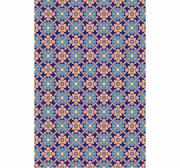 Tile wallpaper mediterranean style design - TenStickers