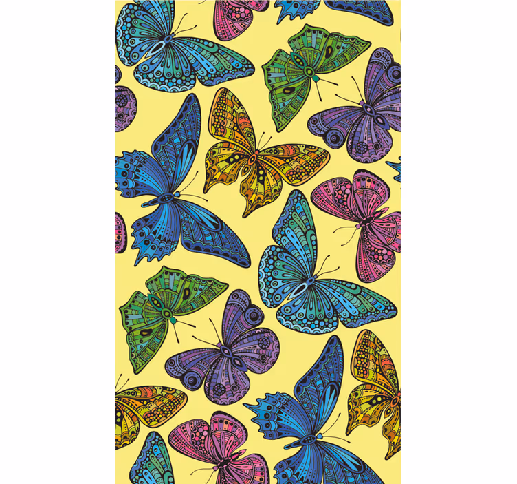 Kids wallpaper big multicolor design - TenStickers