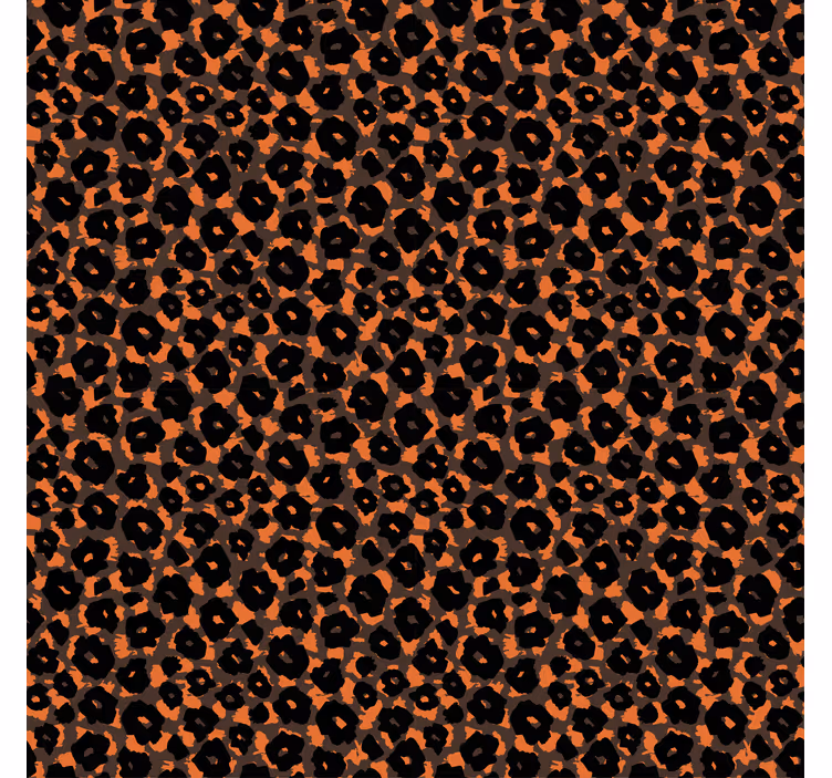 Kids wallpaper leopard print - TenStickers