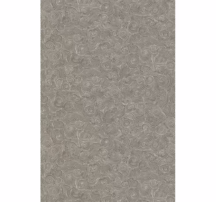 Textured wallpaper swirled line patterns - TenStickers