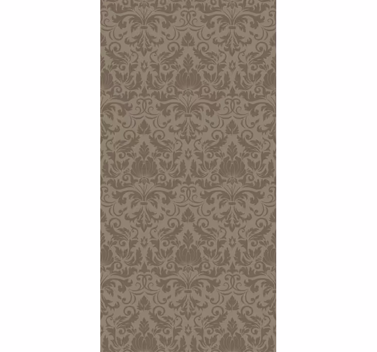Classic wallpaper velvet flocked texture - TenStickers