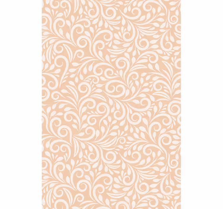 Living room wallpaper elegant botanical design - TenStickers
