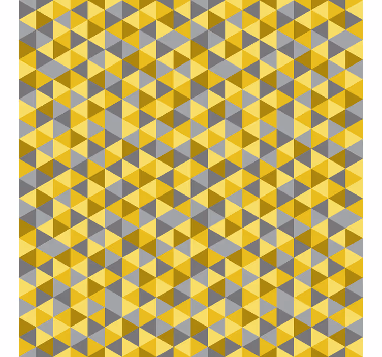 Nordic wallpaper in geometric patone design - TenStickers